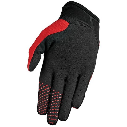 Guanti Moto Cross Enduro Thor Flow Gloves 2015 Rosso