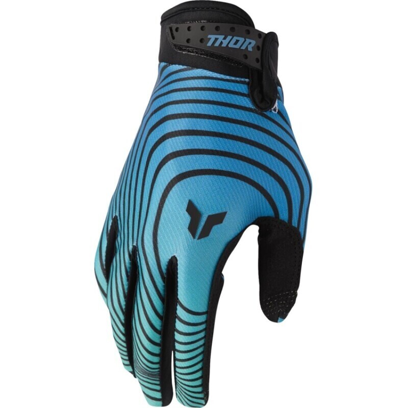 Guanti Moto Cross Enduro Launchmode Identity Azzurro Ne taglia M