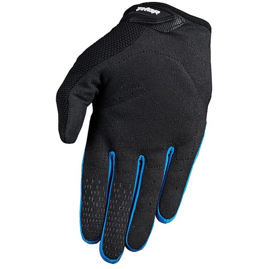 Guanti Moto Cross Enduro Thor Spectrum Gloves  2015 Blu Yamaha