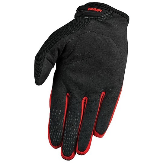 Guanti Moto Cross Enduro Thor Spectrum Gloves  2015 Rosso Honda