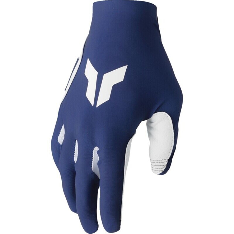 Guanti Moto Cross Enduro Sportmode Iconic Navy Blu Bian taglia XL