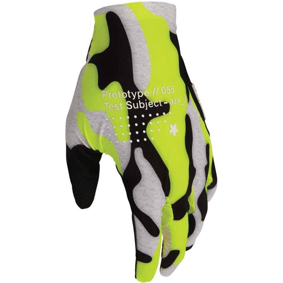 Guanti Moto Cross Enduro Thor SPORTMODE RIOT Verde Fluo