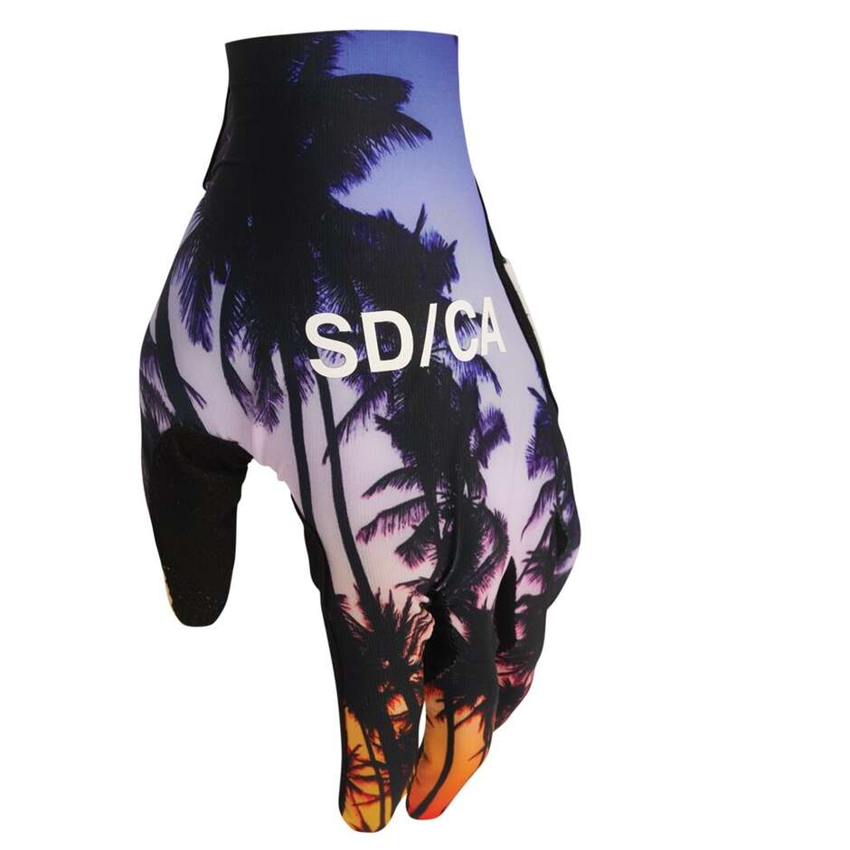 Guanti Moto Cross Enduro Thor SPORTMODE SD Nero