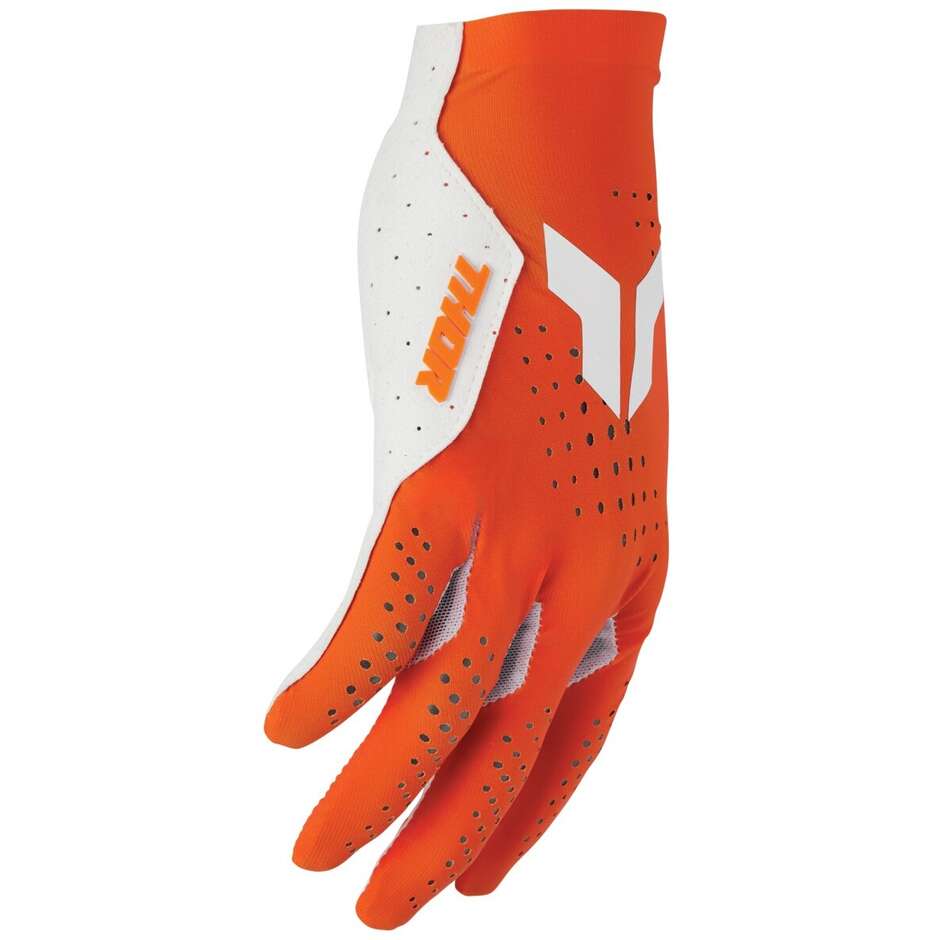 Guanti Moto Cross Enduro Thor SPORTMODE VENTED Arancio