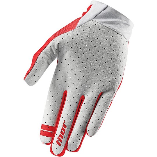 Guanti Moto Cross Enduro Thor Void Gloves Course Red