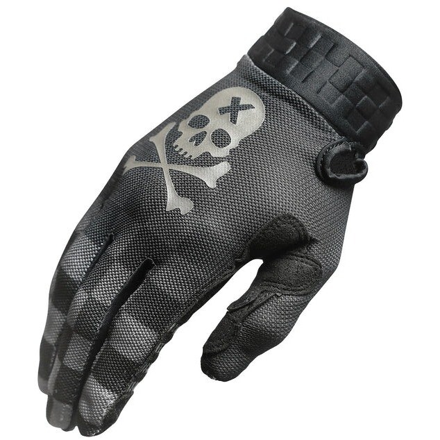 Guanti Moto Cross GRINDHOUSE 24.1 VAPOR REAPER NER taglia 2X