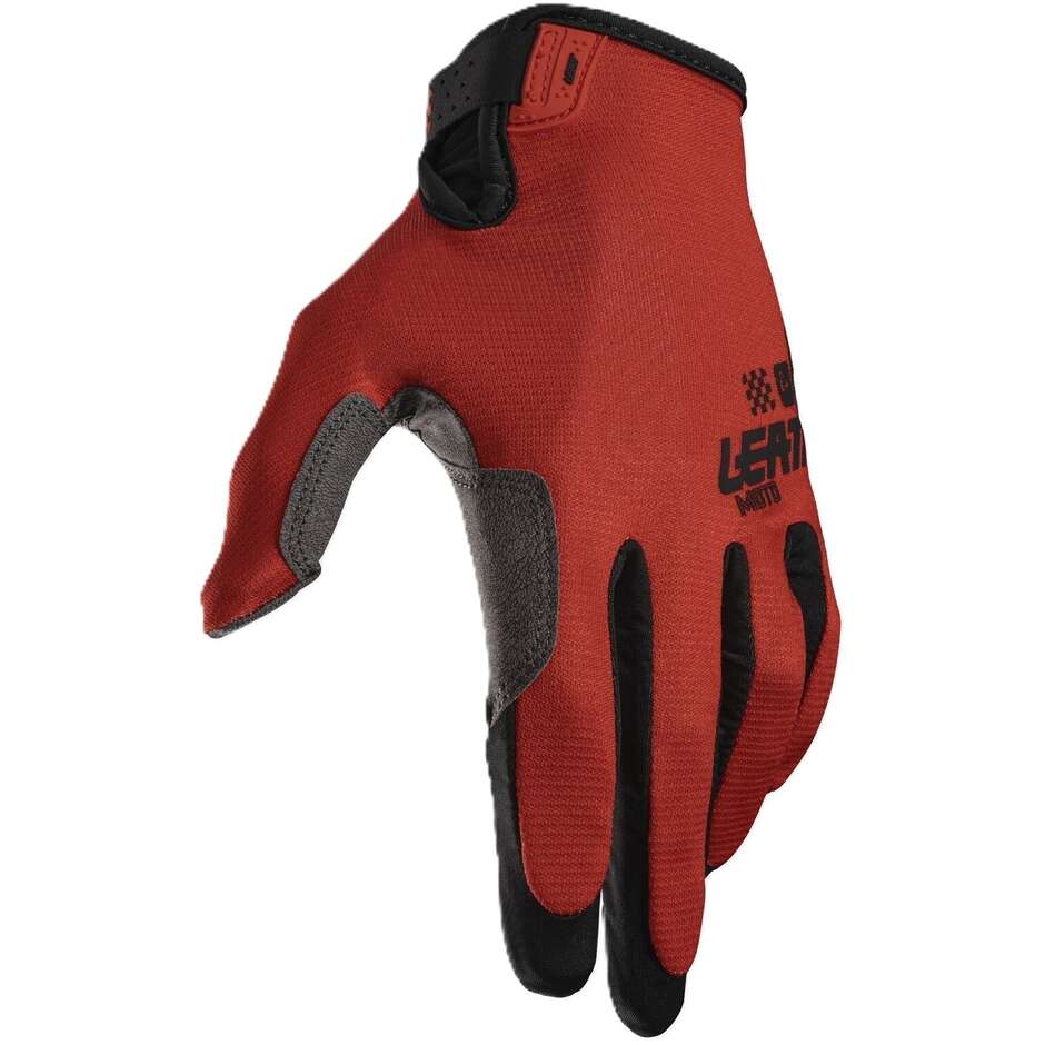 Guanti Moto Cross Leatt 1.5 GripR Rosso