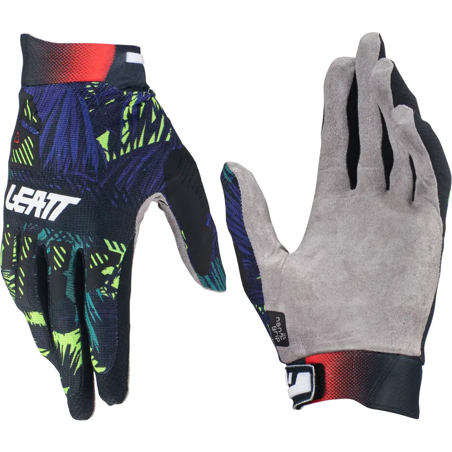 Guanti moto Cross MOTO 2.5 X-FLOW Verde taglia L
