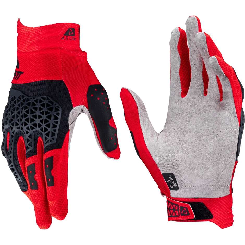 Guanti moto Cross Leatt MOTO 4.5 LITE Rosso