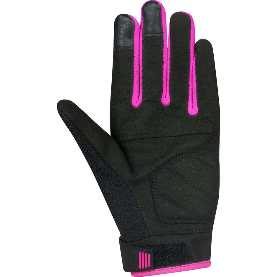 Guanti Moto Donna Bering LADY BREEZE Nero Rosa