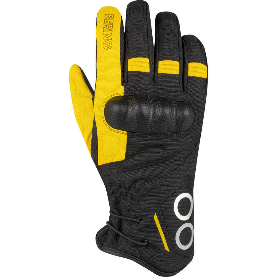 Guanti Moto Donna Bering LADY ZEPHYR Nero Grigio Giallo