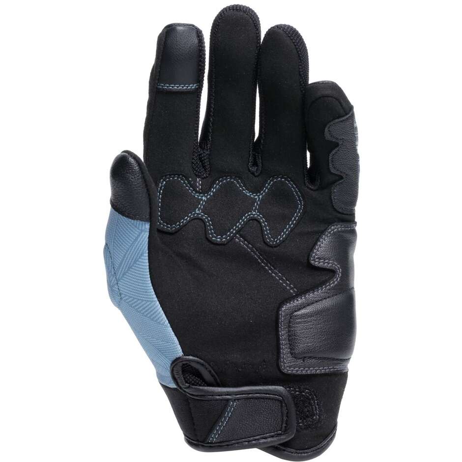 Guanti Moto Donna Dainese ERMEX WMN Nero Blu Mirage