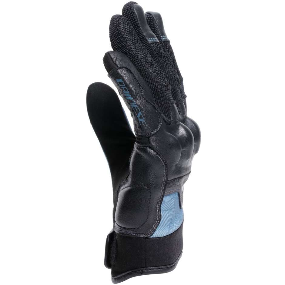 Guanti Moto Donna Dainese ERMEX WMN Nero Blu Mirage