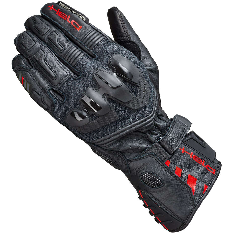 Guanti Moto Donna Evo-Thrux 3 Nero Rosso taglia 8
