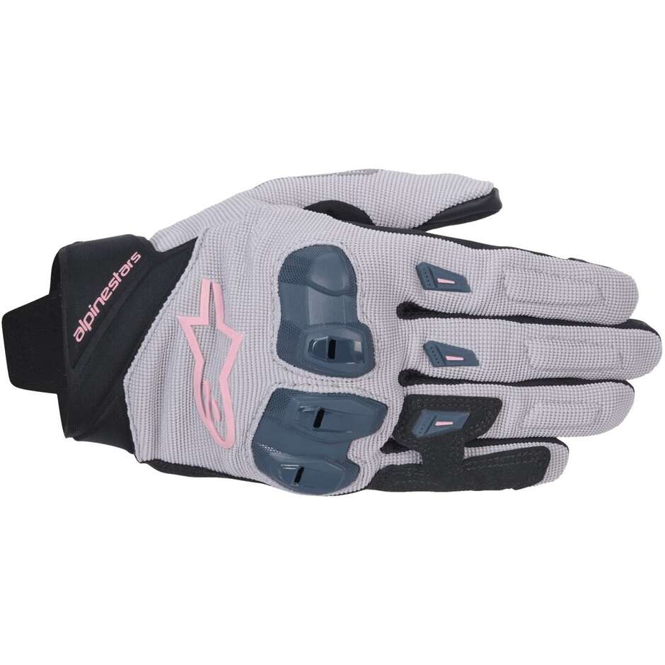 Guanti Moto Donna In Pelle STELLA SP X 1 Grigio taglia XS
