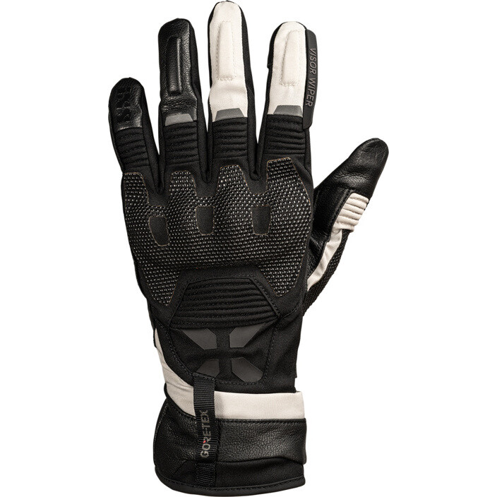 Guanti Moto Donna Tourster-GTX 1.0 Laminato Nero - Grigi taglia L