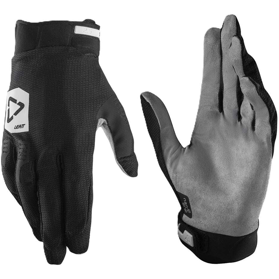 Guanti Moto Donna Leatt 2.5 X-Flow Nero