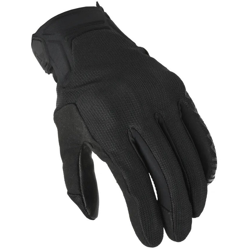 Guanti Moto Donna Macna Obtain Leather Nero