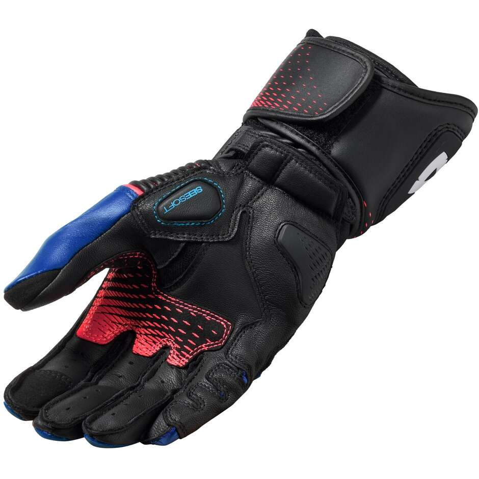 Guanti Moto Donna Rev'it XENA 4 LADIES Nero Blu