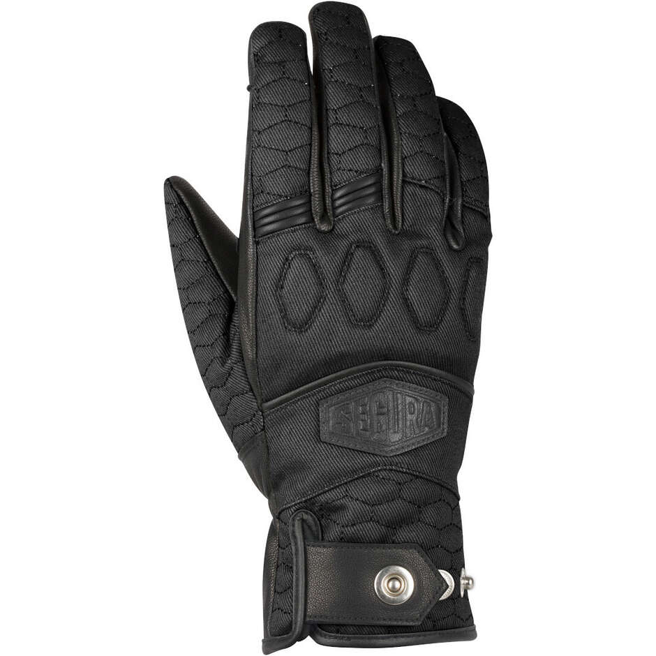 Guanti Moto Donna LADY BAHIA Nero taglia 7