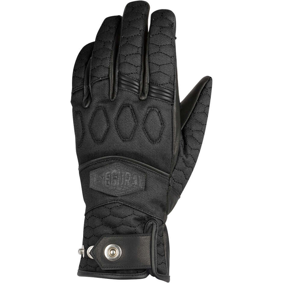 Guanti Moto Donna Segura LADY BAHIA Nero