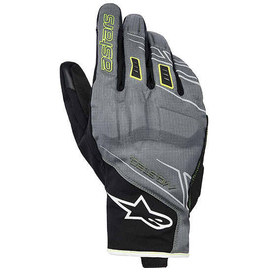 Guanti Moto Donna Stella Moblast WP Grigio Giallo taglia 2XL