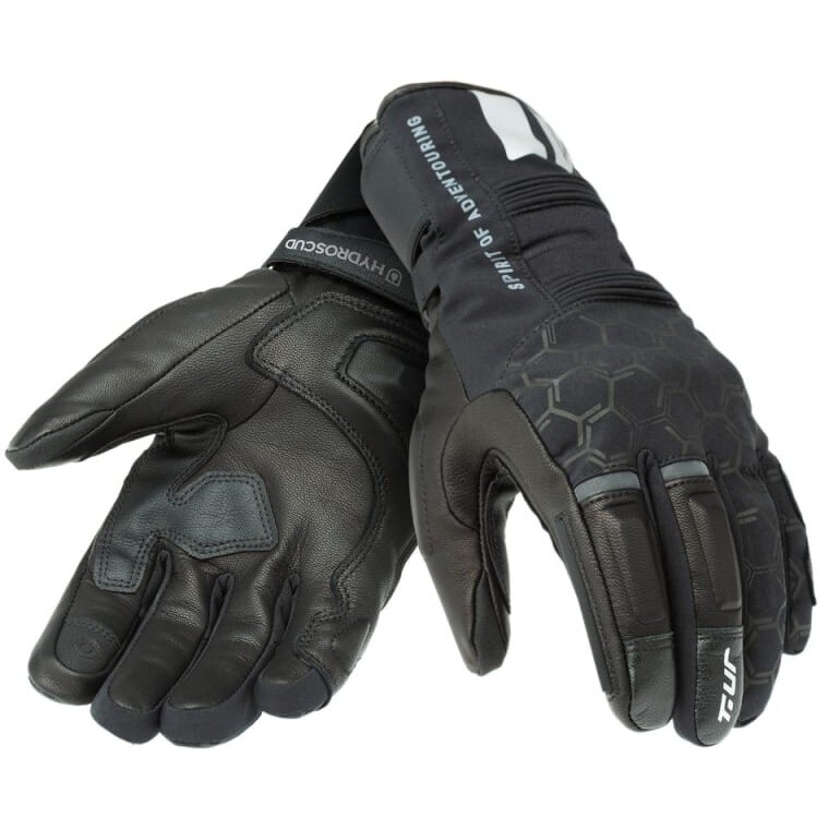 Guanti Moto Donna T-UR G-ZERO PRO HYDROSCUD® LADY Nero taglia M