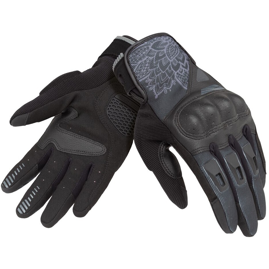 Guanti Moto Donna 9109hw LADY STACCA Nero taglia M