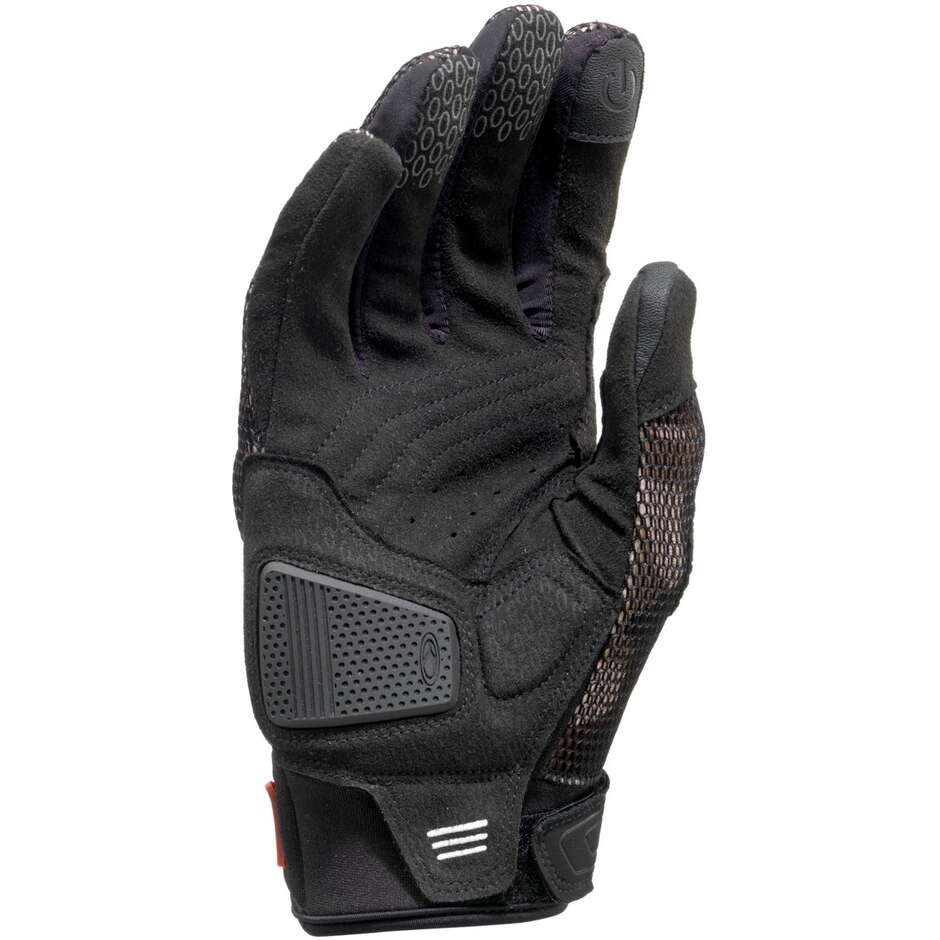Guanti Moto Estivi Clover STORM Nero Sabbia