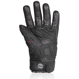 Guanti OMOLOGATI CE Estivi Pelle Darts Sunset Neri Black con Protezioni Rinfori Nocche Biker Moto Taglia M