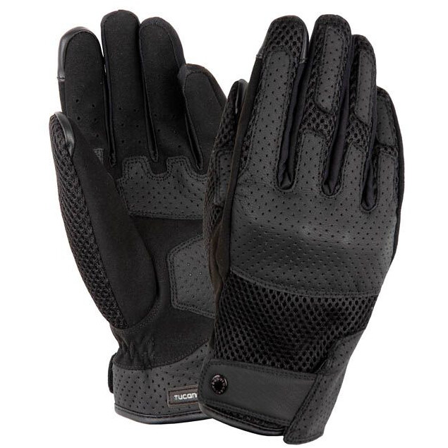 Guanti Da Moto RST Urban Air 3 Mesh - Nero/Rosso, Trama Aretata