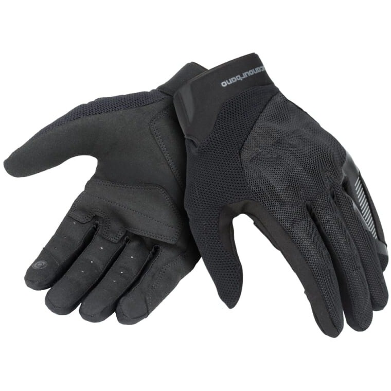 Guanti Moto Estivi 9164HU PENNA EVO Nero taglia S