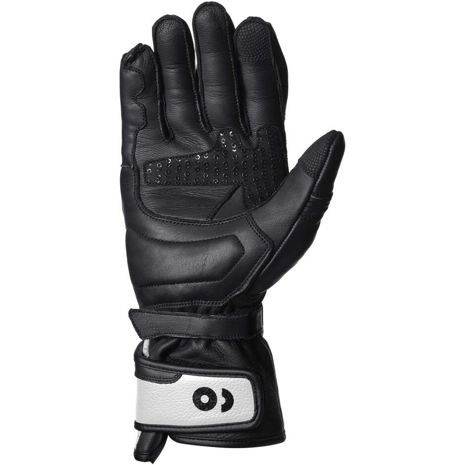 Guanti Moto Gms Guanti GR-1 SF Nero Bianco 