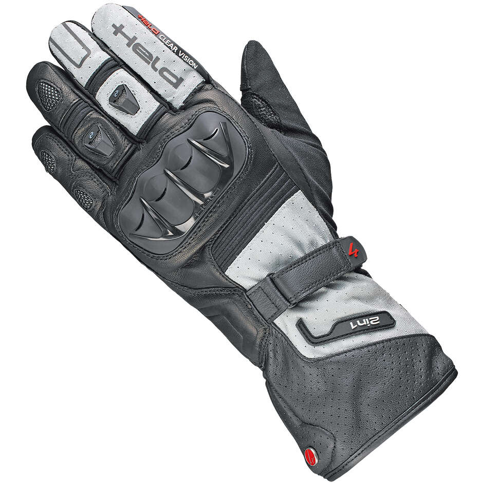Guanti Moto Air n Dry II Nero Grigio taglia 11
