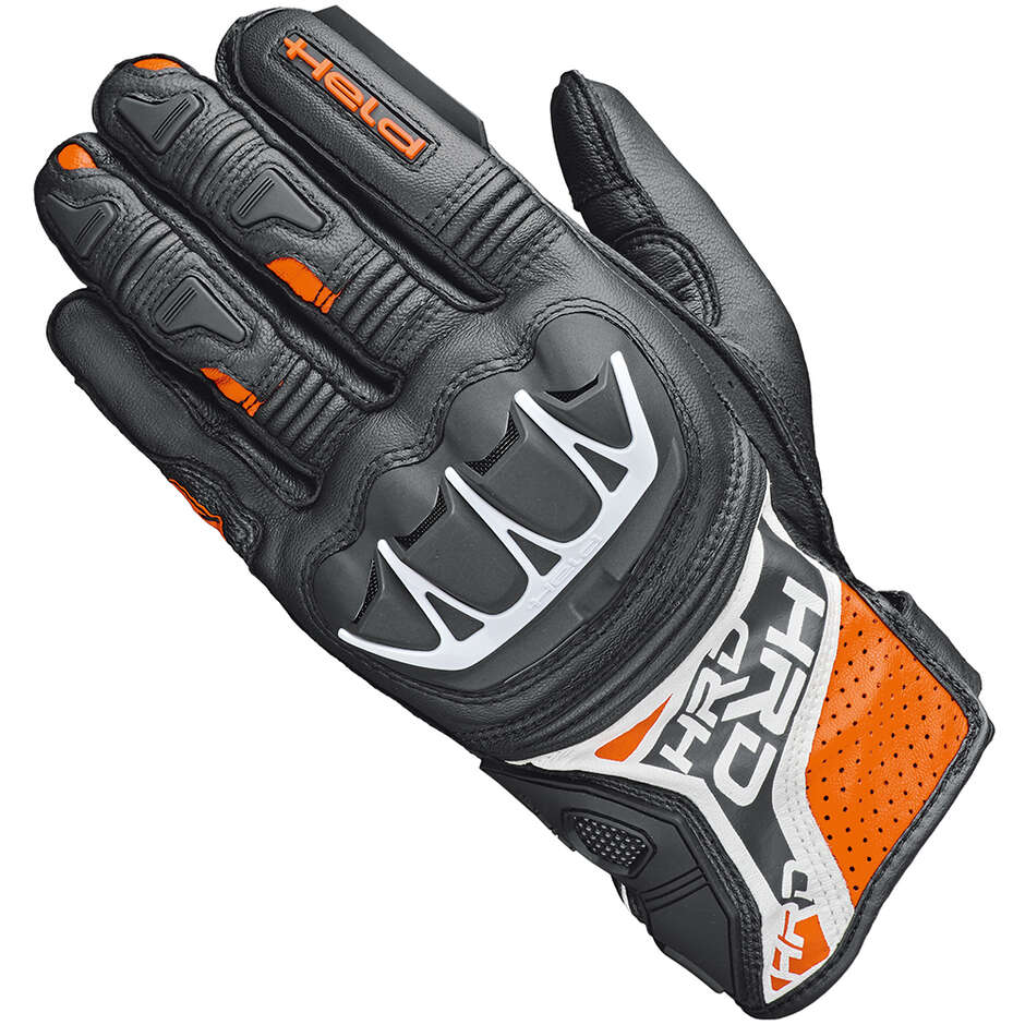 Guanti Moto Held Kakuda Nero Arancio