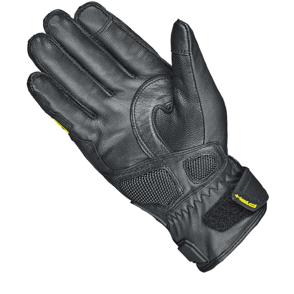 Guanti Moto Held Kakuda Nero Giallo Fluo
