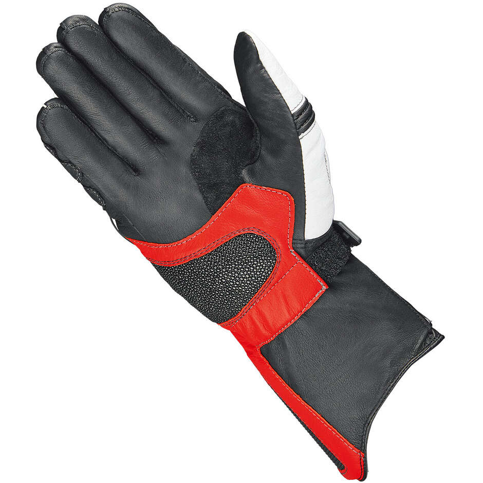 Guanti Moto Held Phantom Pro Nero Bianco Rosso