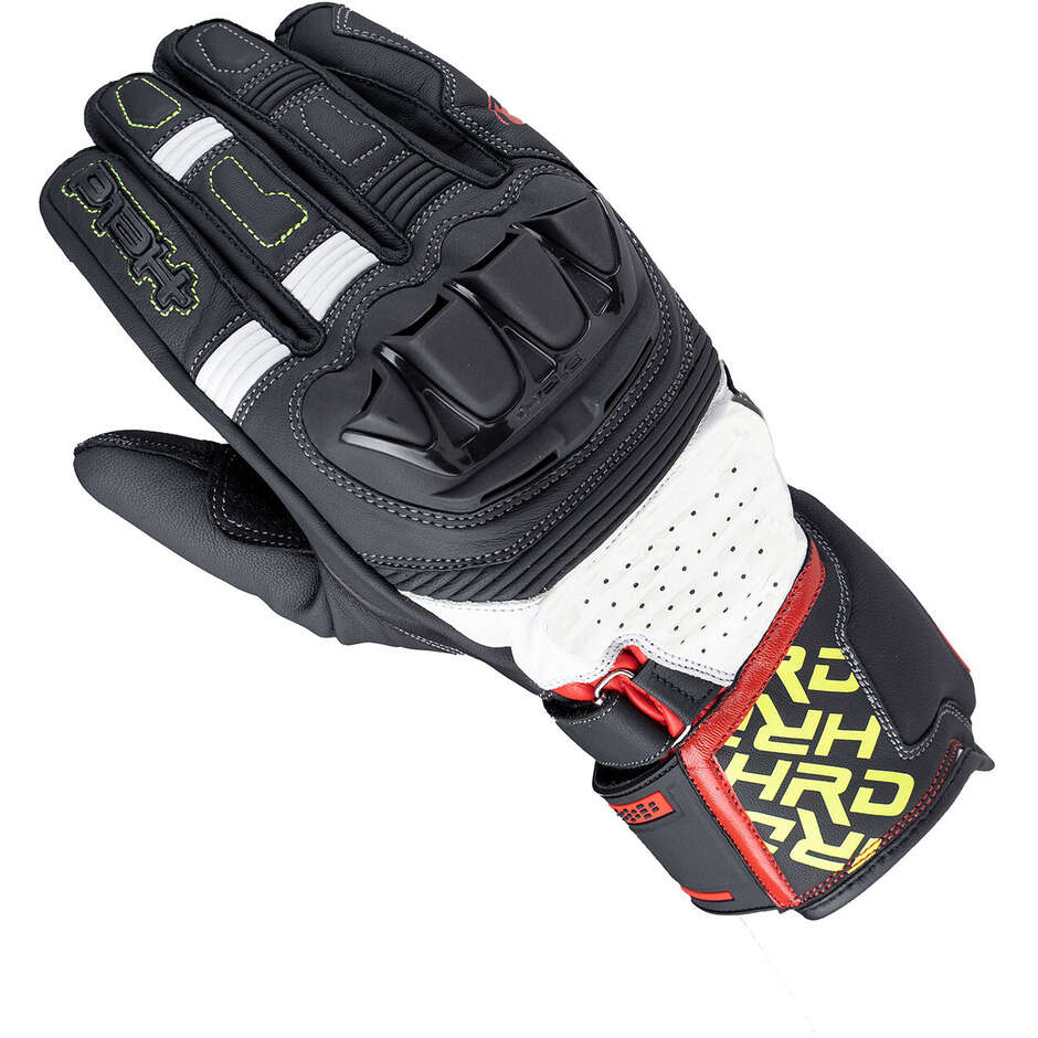Guanti Moto Held Revel 3.0 Nero Bianco Rosso