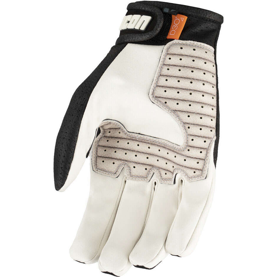 Guanti Moto Icon ARFORM SLABTOWN CE Nero