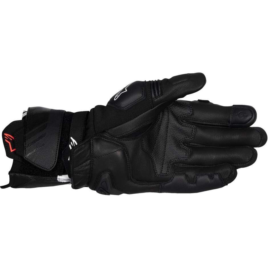 Guanti Moto In Pelle Alpinestars GP PLUS R V3 Nero Bianco