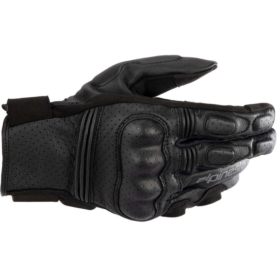 Guanti Moto in Pelle Alpinestars PHENOM AIR Nero Nero