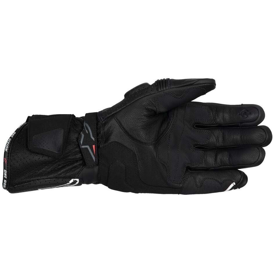 Guanti Moto In Pelle Alpinestars SP-3 Nero
