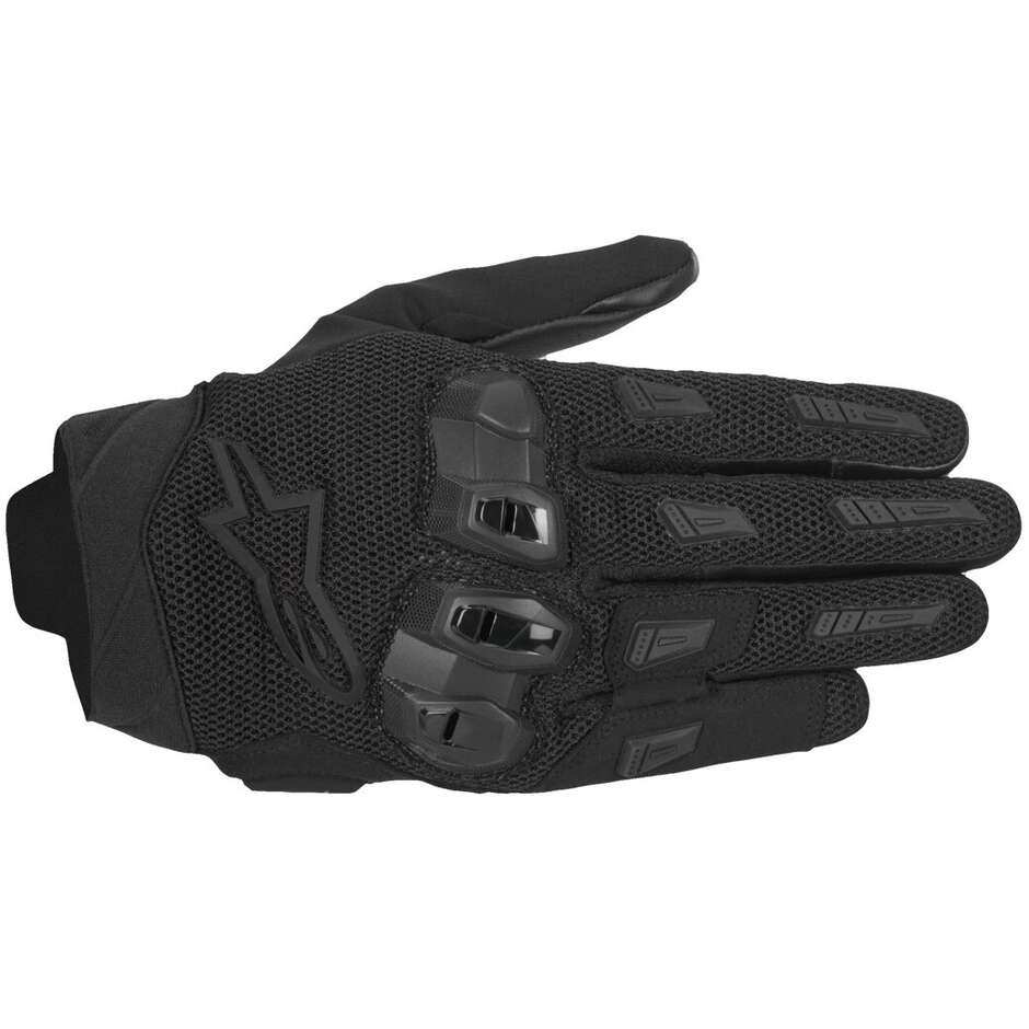 Guanti Moto In Pelle SP X 5 AIR Nero Nero taglia 2XL
