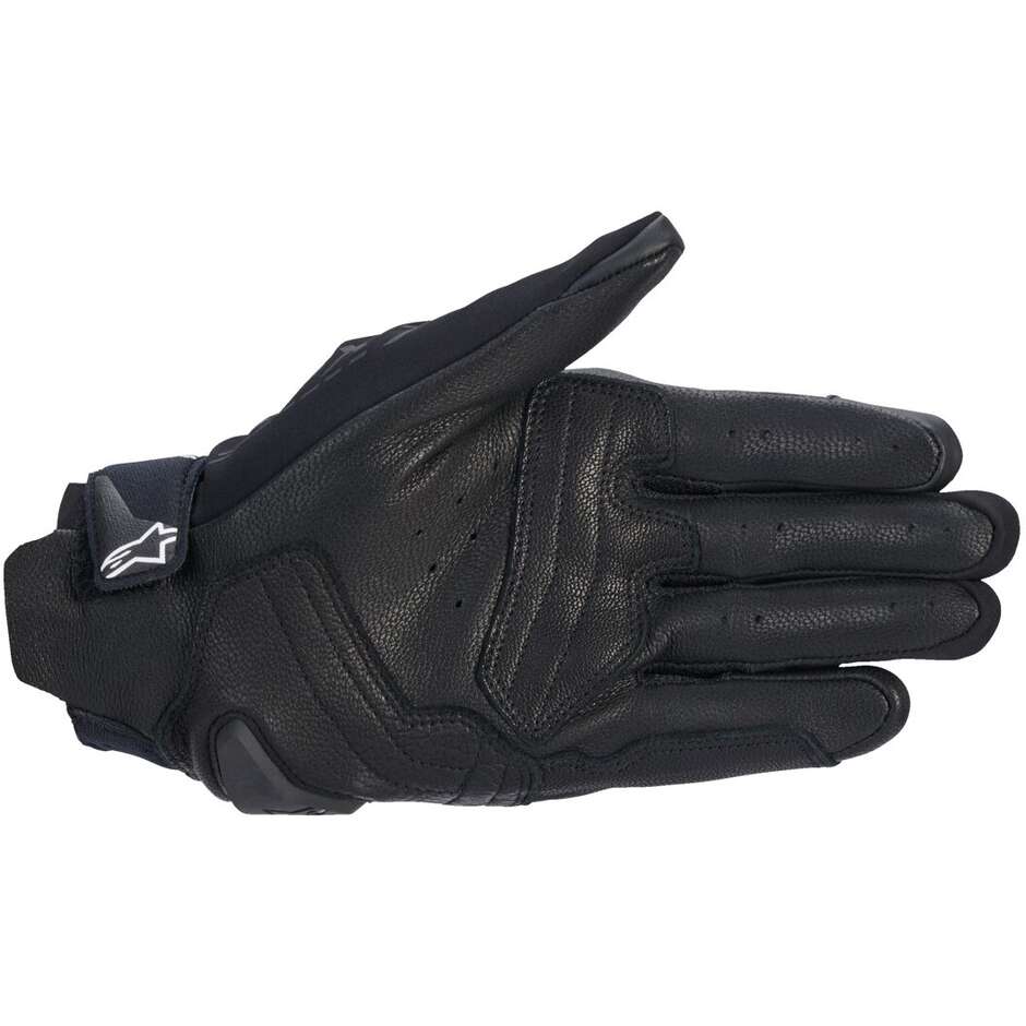 Guanti Moto In Pelle Alpinestars SP X 7 Nero Bianco