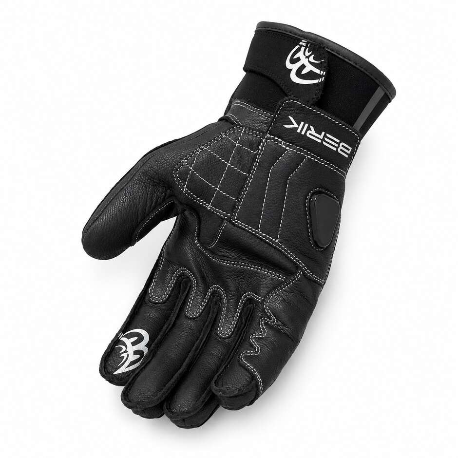 Guanti Moto In Pelle Berik 2.0 235320 Nero Nero