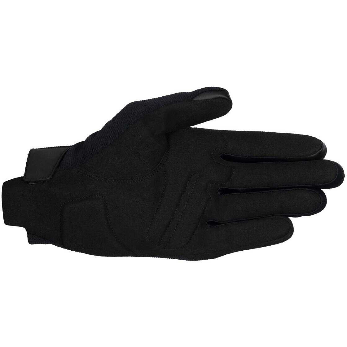 Guanti Moto Corti Alpinestars Booster V2 | Pelle Di Capra Sportivi Unisex Nero/Bianco Taglia L