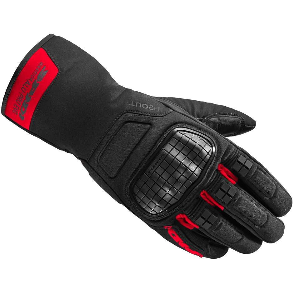 Guanti Moto In Tessuto Touring CE ALU-PRO EVO Nero Ros taglia S