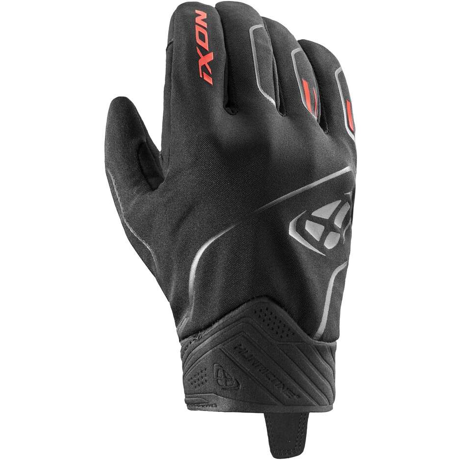 Guanti Moto Invernali Ixon PRO HURRICANE 2 Nero Rosso