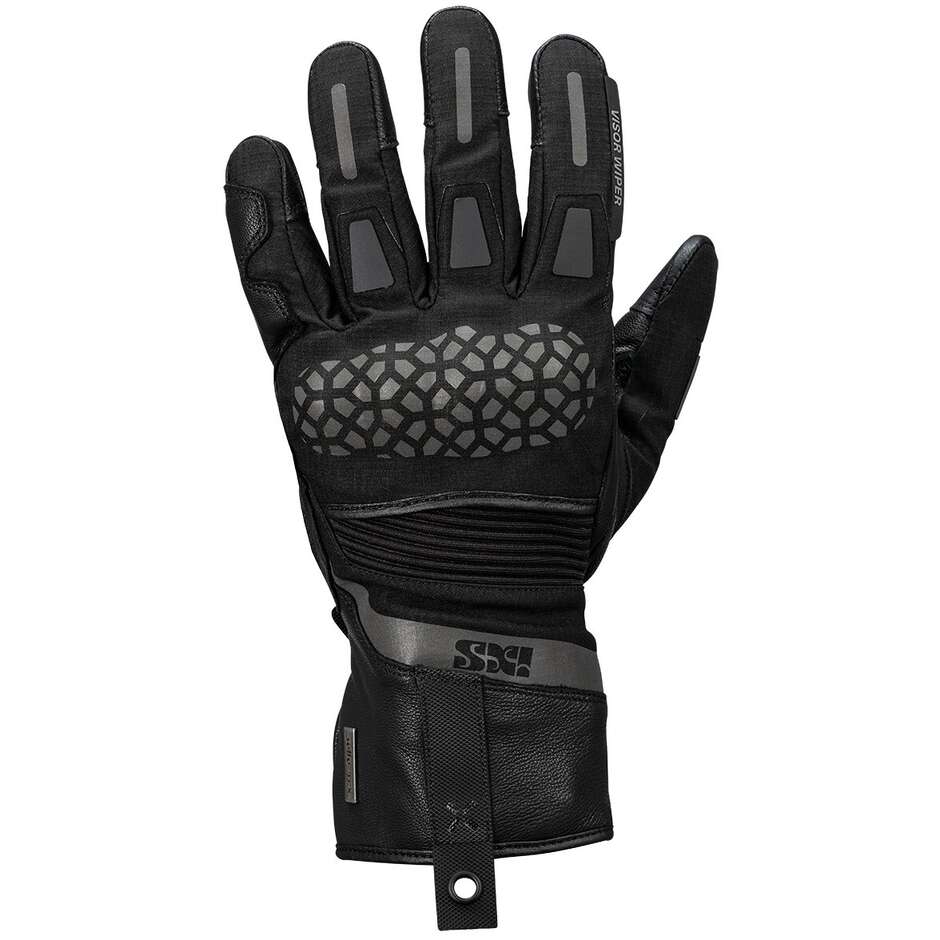 Guanti Moto Ixs Venture-STX 1.0 Laminati Nero 