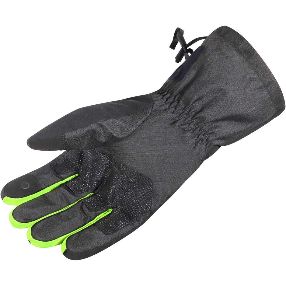 Guanti Moto LS2 THERMORAIN Nero H-V Giallo